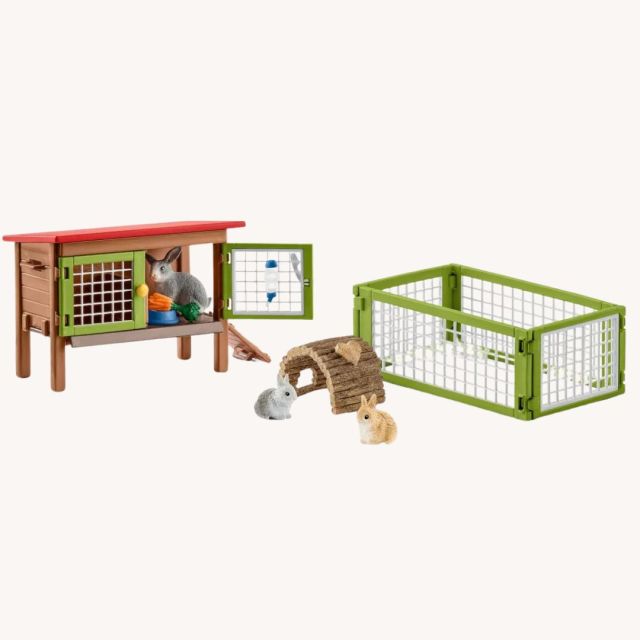 play bunny cage set