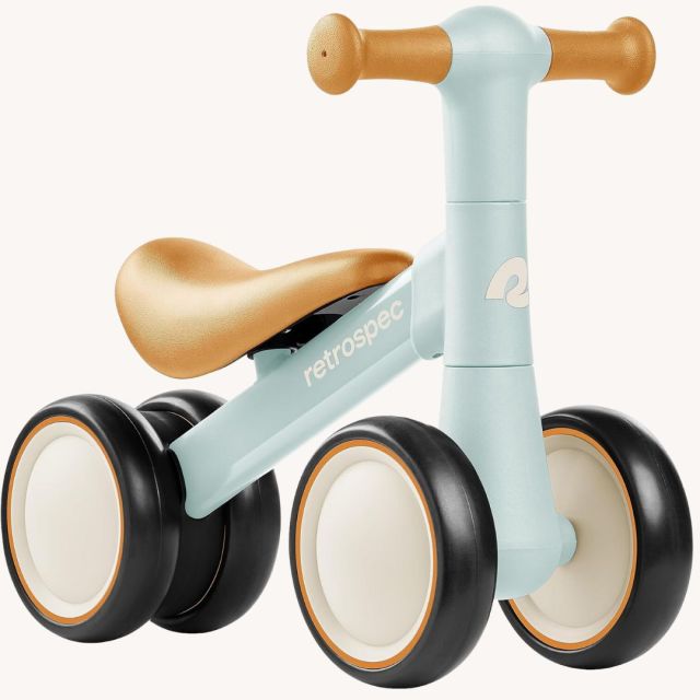 light blue tricycle