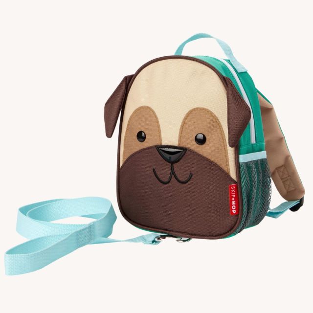 toddler backpack with puppy face design