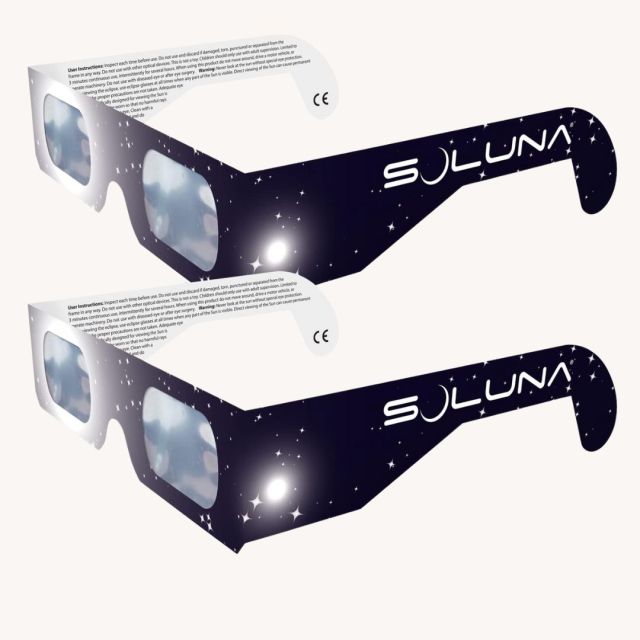 set of 2 eclipse glasses