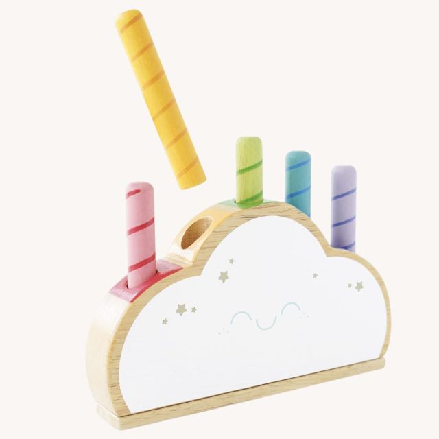 wooden toy cloud for toddlers
