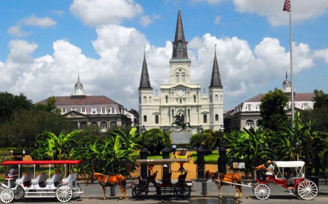 Jackson square in new orleans
