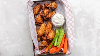 Picture of air fryer chicken wings