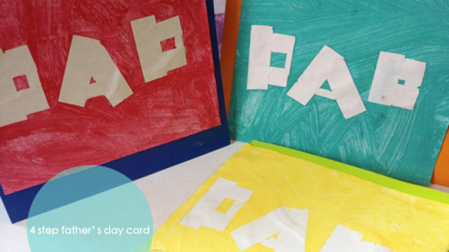 negative space father's day card ideas