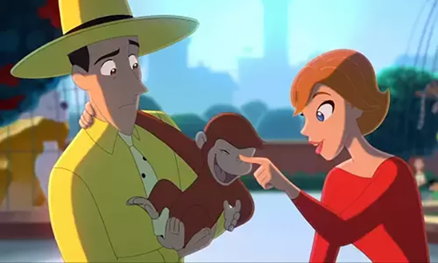 Curious George is one of the best movies for toddlers