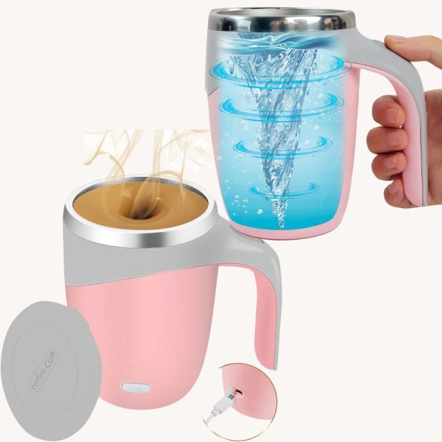 automatic stirring mug