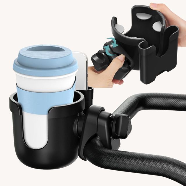 attachable stroller cup holder