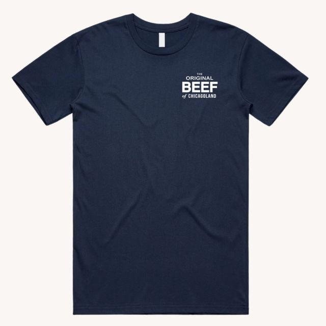 Navy blue Original Beef of Chicagoland t-shirt