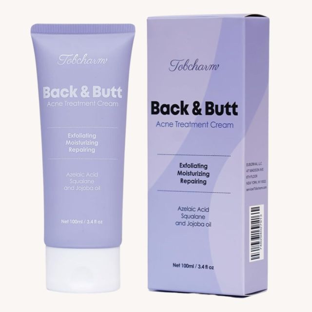 tube of back and butt cleanser