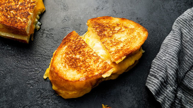 grilled cheese is one of the best lazy dinner ideas