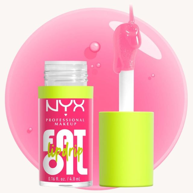tube of light pink lip oil