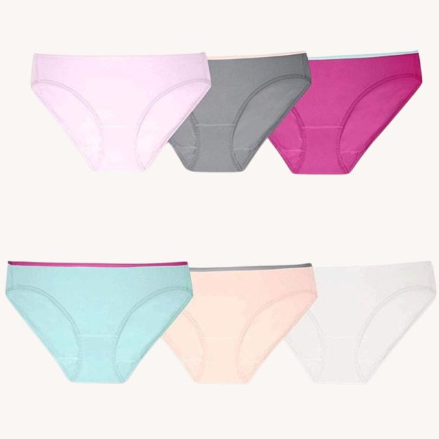 set of 6 underwear for women