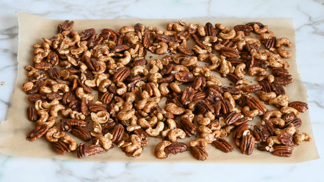 picture of spiced nuts from Once Upon a Chef