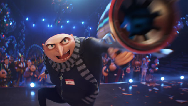 production still from Despicable Me 