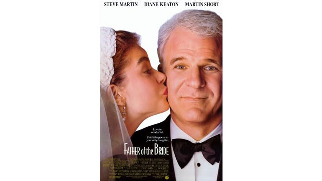 Father of the Bride movie poster, one of the best romantic comedies of all time