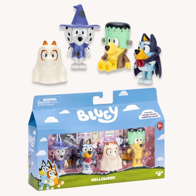 Boo Basket Bluey Halloween Figures