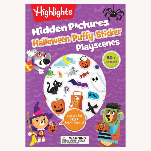 Boo Basket Puffy Sticker Book