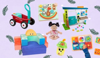 a collage of gifts for one year olds