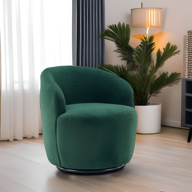 Amazon Alternatives FOXHUNTER Swivel Barrel Chair