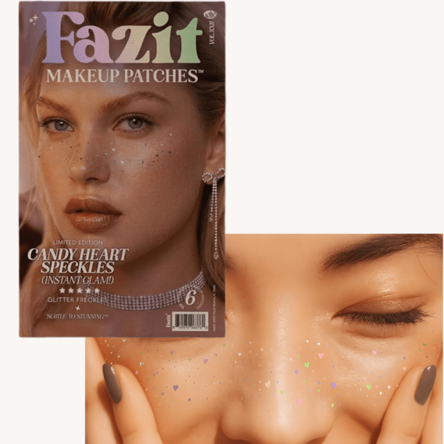 Valentine's Day Gifts for KIds Fazit Candy Heart Makeup Patches