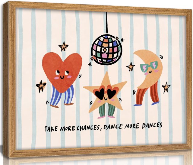 Kids Wall Art Dance More Dances