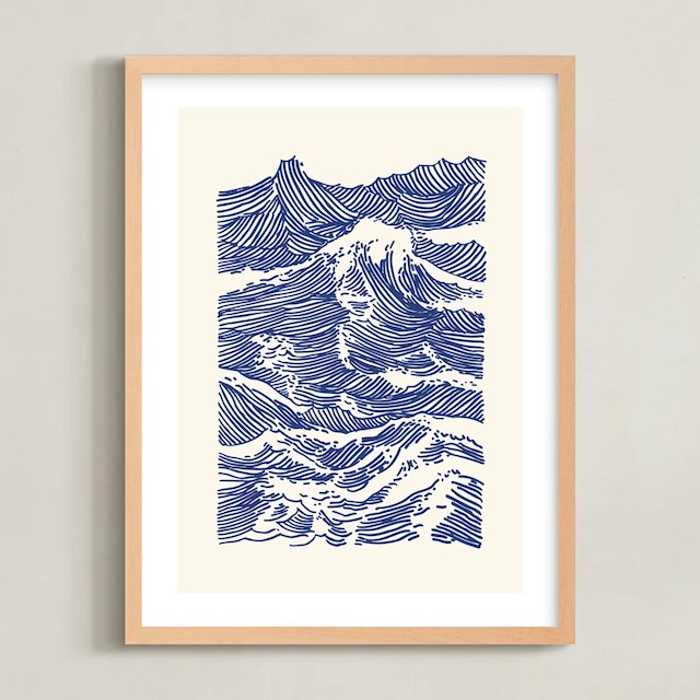 Catch a Wave by Kym Fulmer is a great piece of wall art for kids