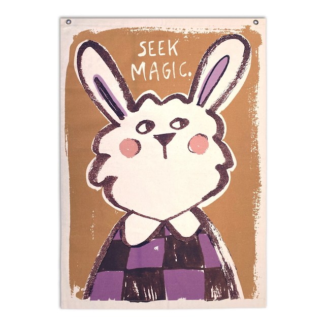 Studio Loco's Seek Magic wall hanging is a great piece of wall art for kids