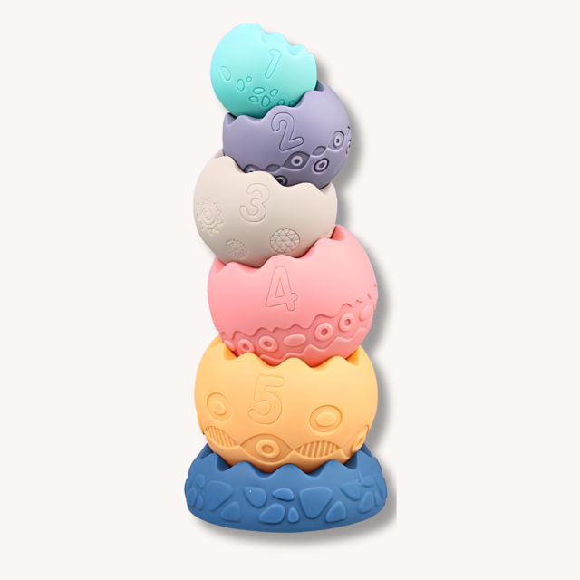 Easter Basket Fillers Baby Egg Stacking Toy