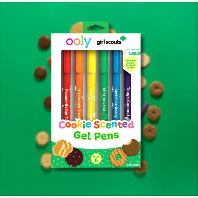 Easter Basket Fillers ooly girl scout cookie gel pens