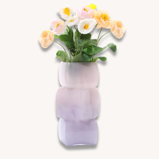 Mother's Day Gift Ideas Noon and Moon Mauve Vase