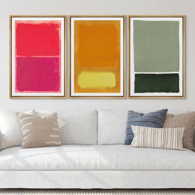 Amazon home decor abstract gallary wall