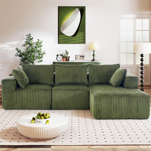 amazon home decor green sofa