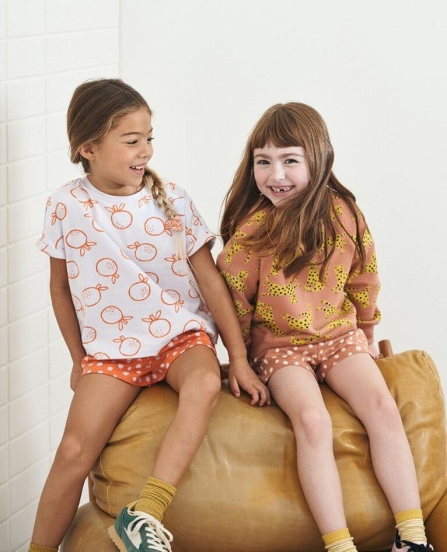 hanna andersson sale matching shorts set