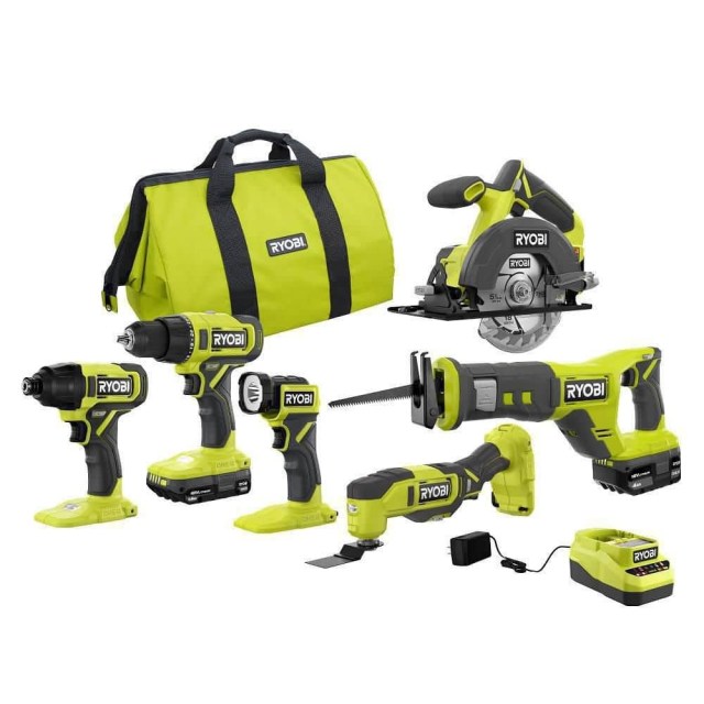 home depot 4th of july sale ryobi power drill