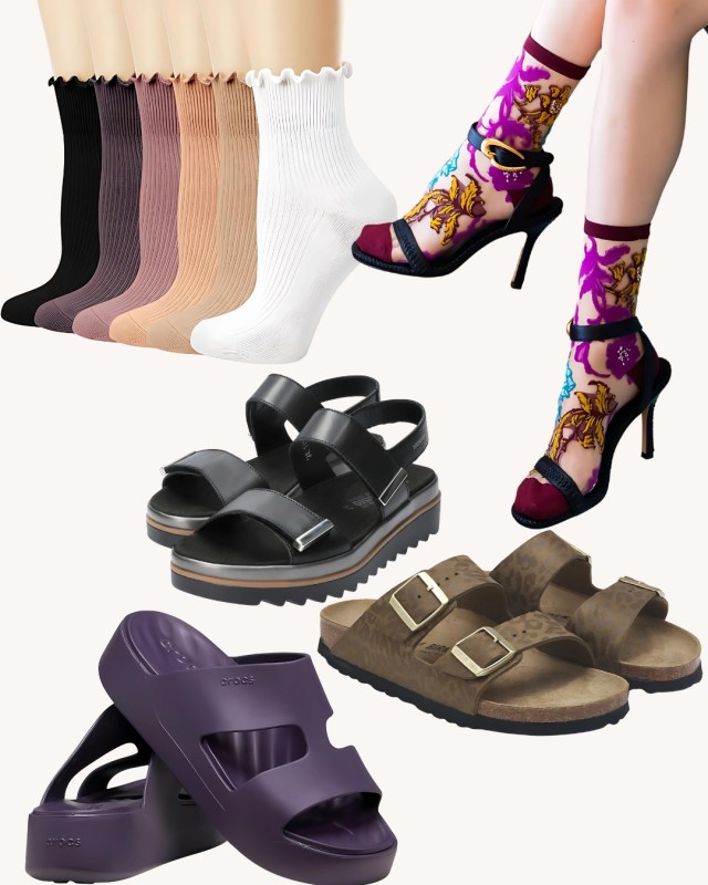 Style Rules socks with sandals