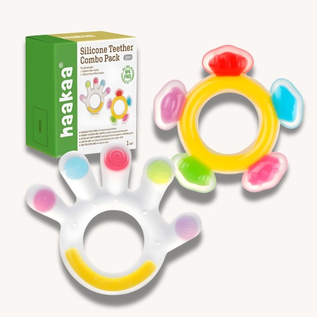 baby gift ideas Silicone Teether Combo Pack