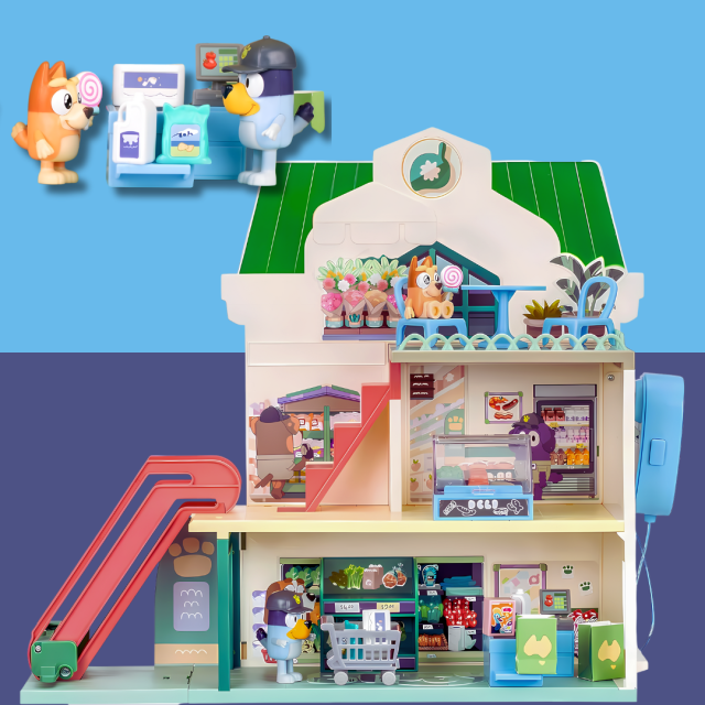 Best Toddler Gifts Bluey Supermarket Playset
