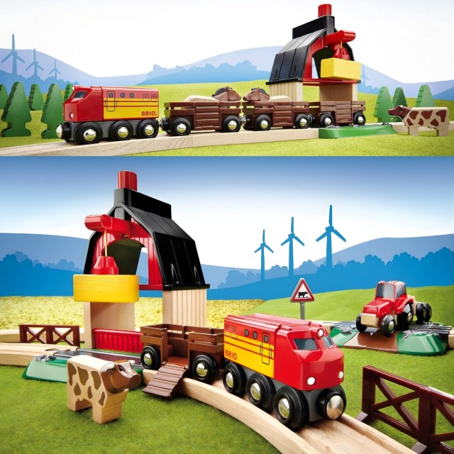 Best Toddler Gifts Brio Farm Railway Set