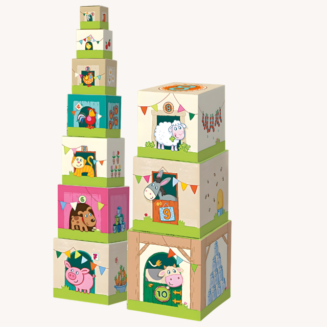 Best Toddler Gifts HABA Farm Blocks