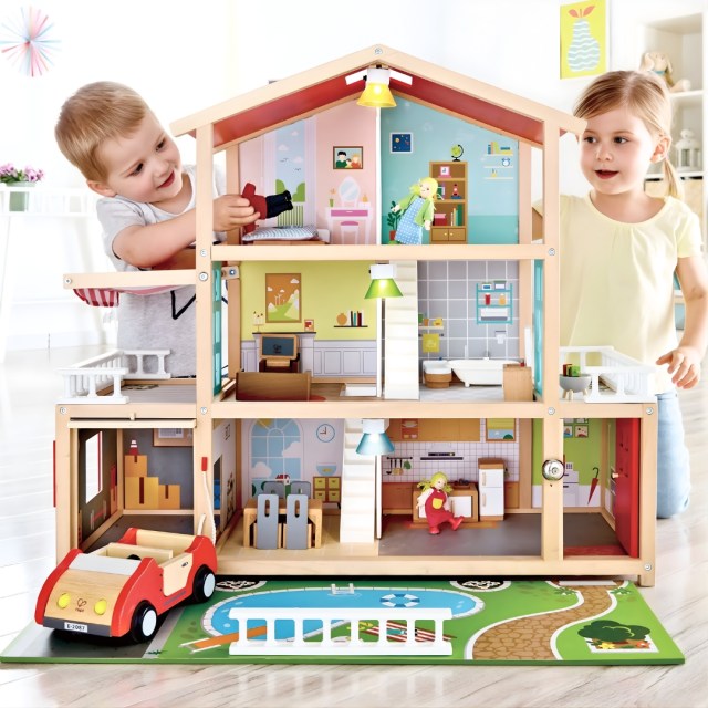 Best Toddler Gifts Hape Doll Family Mansion