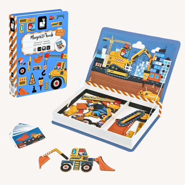 Best Toddler Gifts Janod Magnetistories The Construction Site