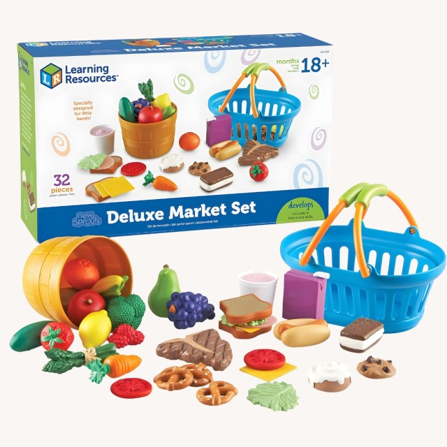 Best Toddler Gifts Learning Resources Delux Market Set