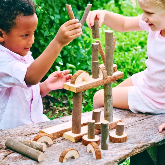 Best Toddler Gifts Natural Branch Blocks