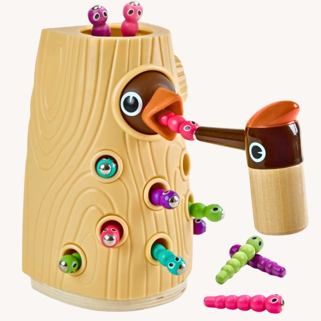 Best Toddler Gifts Woodpecker Worm Game