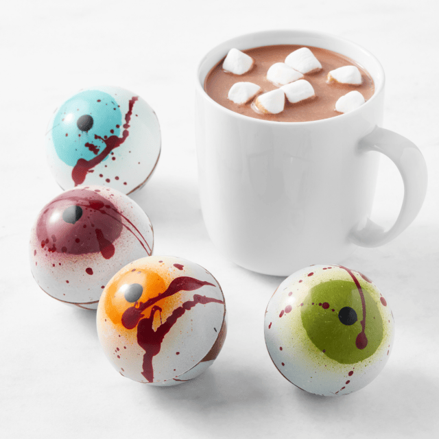Boo Basket Eyeball Hot Chocolate Bombs