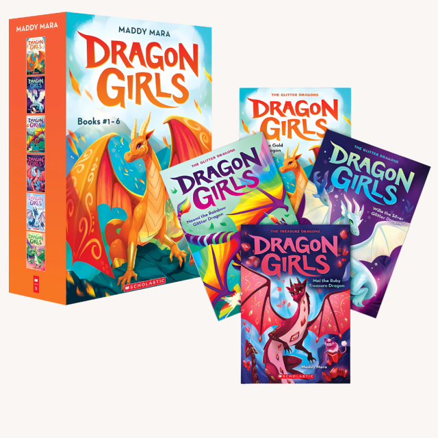 Gifts For Kids Dragon Girls Box Set