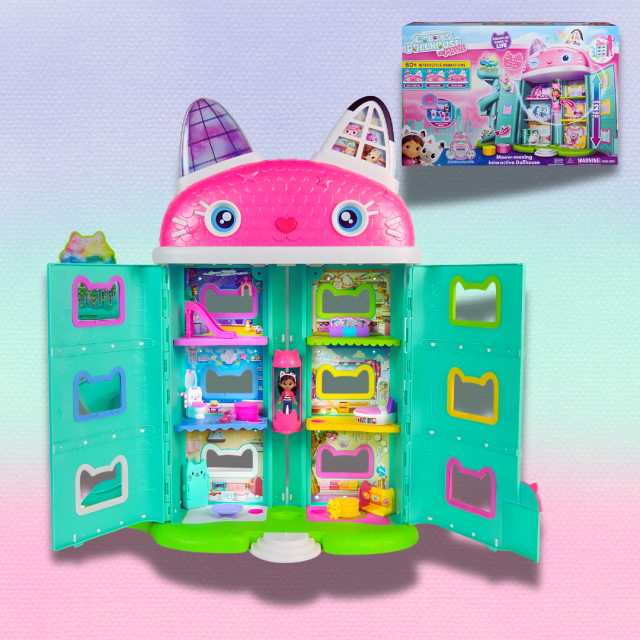 Gifts For Kids Gabby's Meow-Mazing Interactive Dollhouse