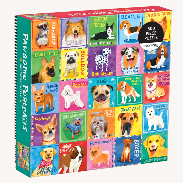 Gifts For Kids Pawsome Portraits Puzzle