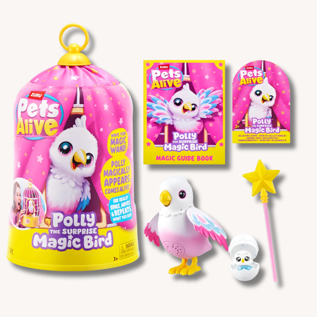 Gifts For Kids Pets Alive Polly the Magic Bird