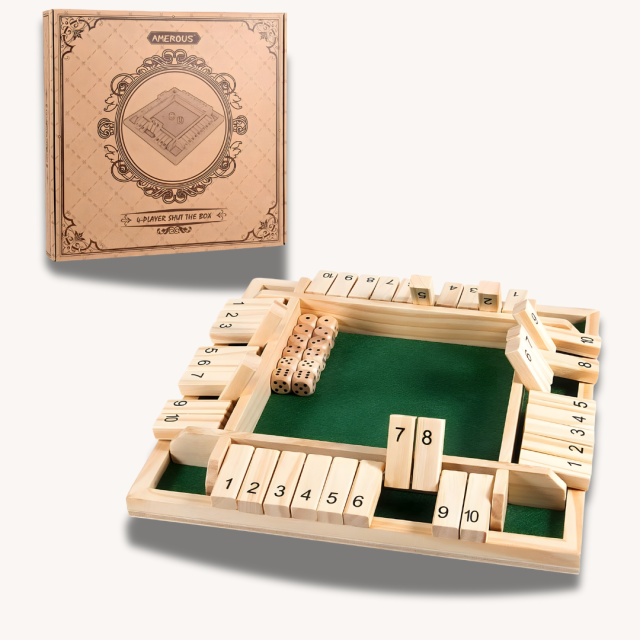 Gifts For Kids Shut the Box Dice Game